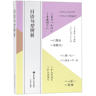 日语句型辨析 官方正版 博库网