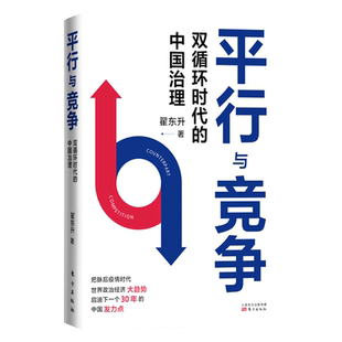 平行与竞争:双循环时代的中国治理 翟东升 中美关系及其历史、现状与未来  化道路 竞争发展  关系政治经济战略思想书籍正版