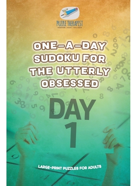 One-a-Day Sudoku for the Utterly Obsessed | Large-Print Puzz
