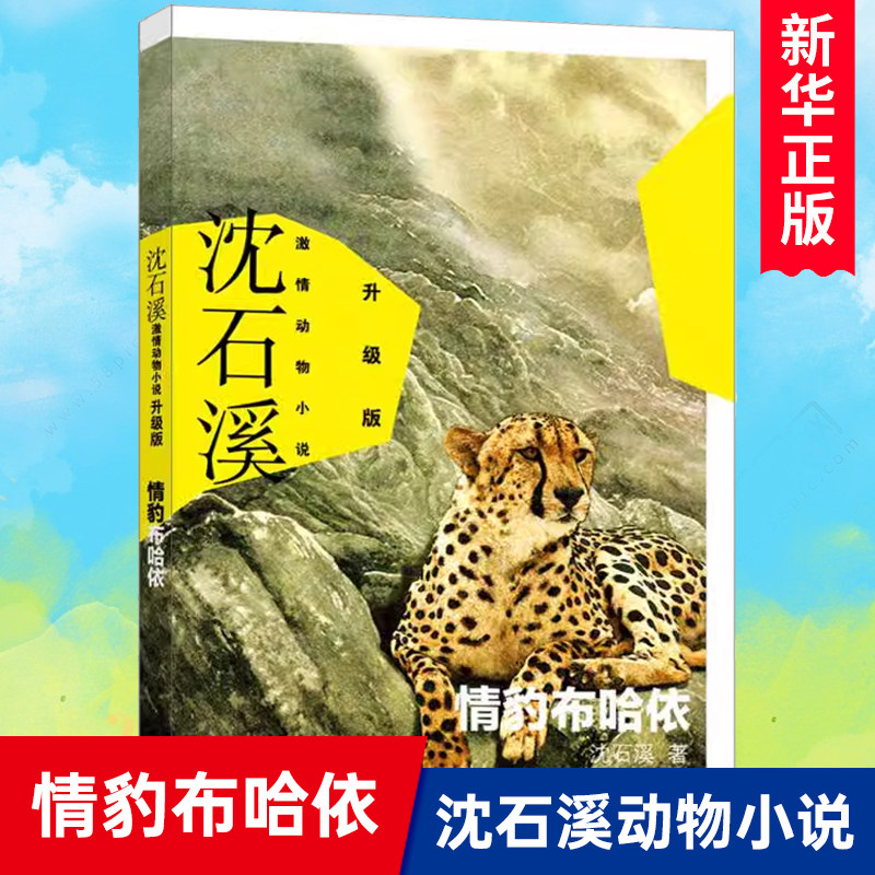 沈石溪激情动物小说升级版 情豹布哈依 中小学生三四五六年级课外阅读