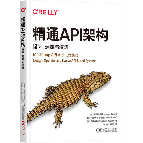精通API架构：设计、运维与演进 James Gough API架构现代应用模式 API运维 安全 API安全 博库网