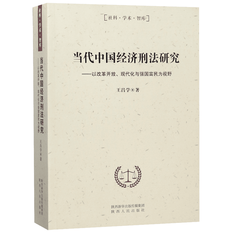 当代中国经济刑法研究--以改革开放现代化与强国富民为视野/社科学术智库 博库网