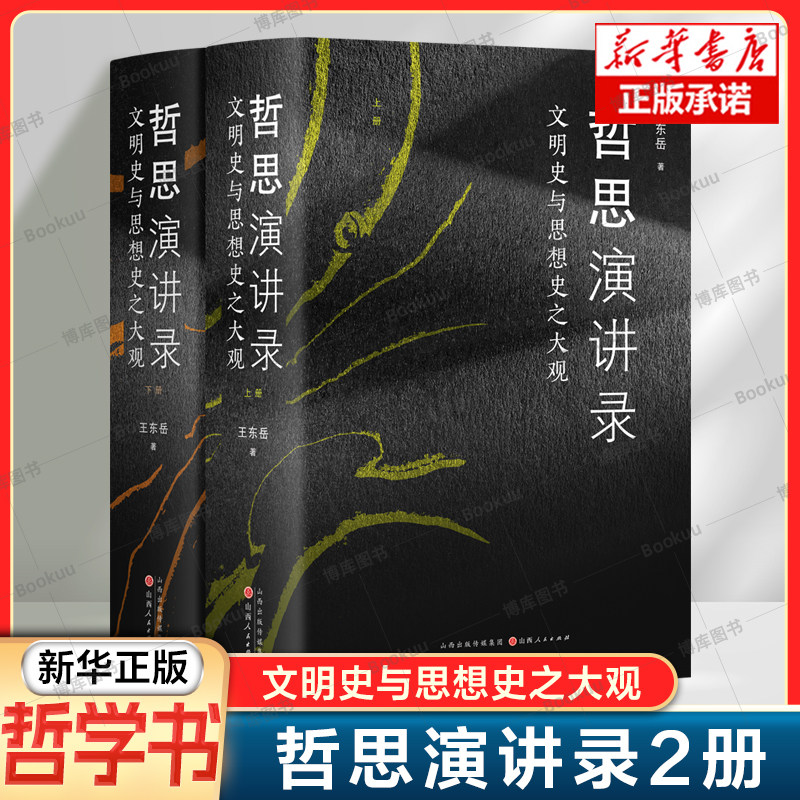 哲思演讲录:文明史与思想史之大观 王东岳系列讲座的文稿 内容涉及天文地理人文生物医学 社科 哲学入门书籍