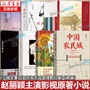 【赵丽颖主演影视原著小说】中国农民城《小城大事》向阳花 谁是凶手大乔小乔《乔妍的心事》与凤行知否知否应是绿肥红瘦有匪有翡