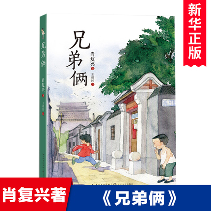 兄弟俩 肖复兴著 小学生课外书阅读书籍三四五六年级青少年读物 儿童文学童年成长励志 长江文艺出版社正版