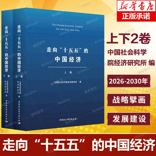 走向“十五五”的中国经济(全二卷) 中国社会科学院经济研究所 编著 战略规划 国家发展规划 中国经济布局 经济理论书籍