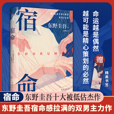 【赠书签】东野圭吾：宿命 东野圭吾宿命感拉满的双男主力作 不寒而栗惊天反转强强对决 外国文学悬疑惊悚破案小说正版书籍