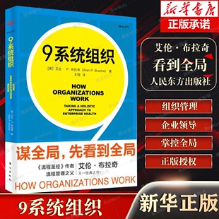 章新企业模型探究 布拉奇 9系统组织 绩效人力组织企业内部系统管理和外部环境分析企 流程管理大师艾伦 博库网