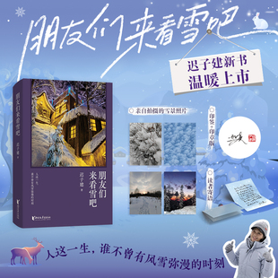 印签+印章版 朋友们来看雪吧 迟子建亲选雪故事集短篇小说集额尔古纳河右岸也是冬天也是春天我的世界下雪了也是冬天也是春天作者