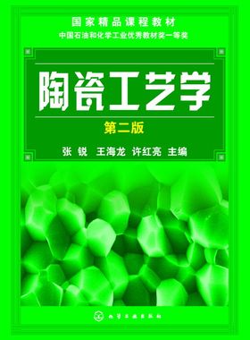 正版 陶瓷工艺学 第2版 张锐 陶瓷材料主要原料 陶瓷粉体加工处理 黏土工艺性质 陶瓷坯体成型 陶瓷材料制备工艺原理技术应用书籍