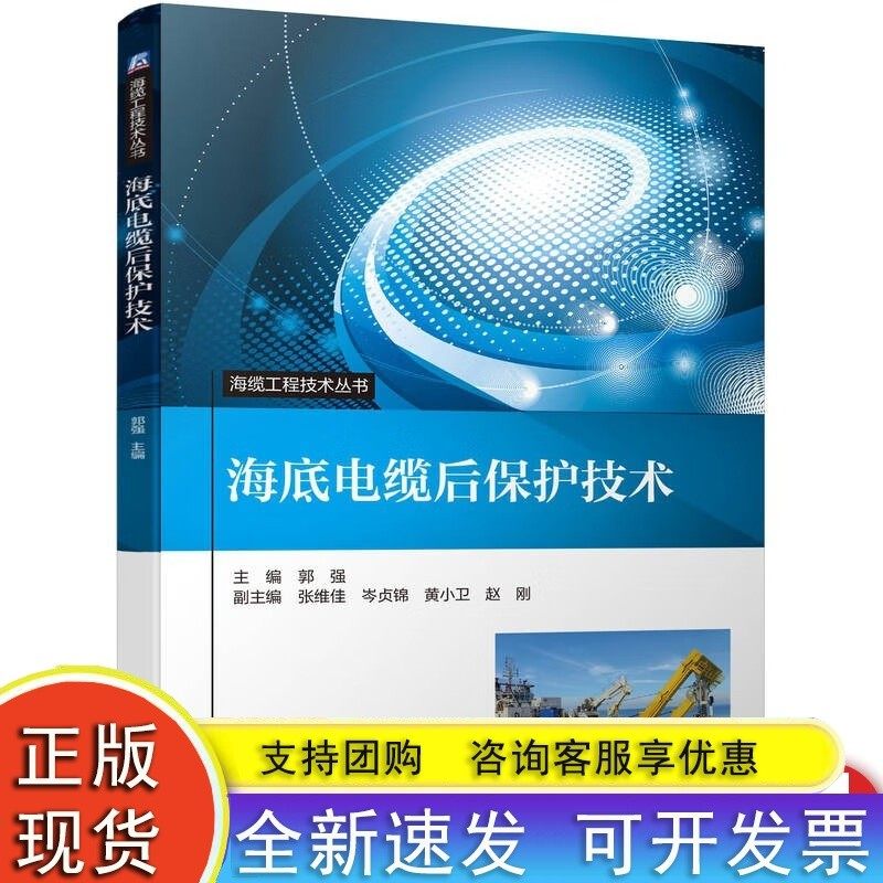 海底电缆后保护技术   海缆工程技术丛书 海底电缆 路由监控 运行维护 保护修复技术   博库网