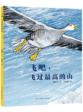 飞吧飞过最高的山 儿童图画绘本亲子阅读故事书 7-8-9-10岁幼儿小学生课外阅读书籍 看神秘的斑头雁，见证高原精灵飞越喜马拉雅