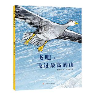 飞吧飞过最高的山 儿童图画绘本亲子阅读故事书 7-8-9-10岁幼儿小学生课外阅读书籍 看神秘的斑头雁，见证高原精灵飞越喜马拉雅