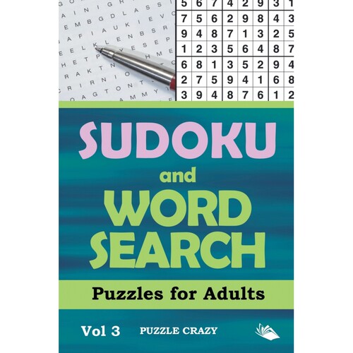 Sudoku and Word Search Puzzles for Adults Vol 3: 博库网