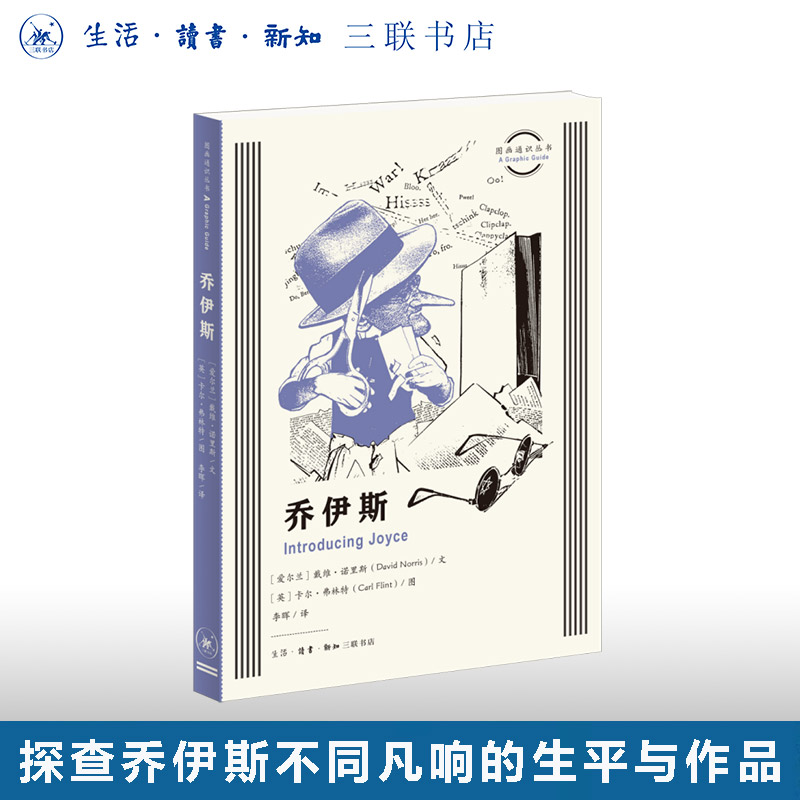 乔伊斯 图画通识丛书 作家乔伊斯不同凡响的生平与作品 三联书店 博库网