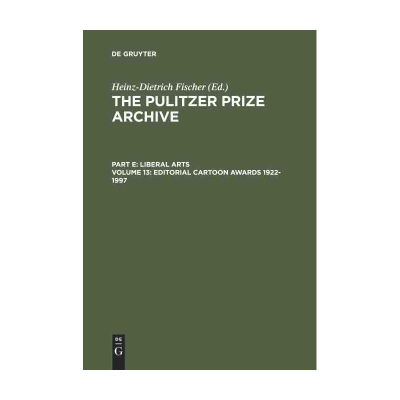 Editorial Cartoon Awards 1922 1997 博库网