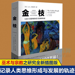 巫术信仰习俗 理论社会科学人类精神文化人类学 之研究全新插图版 文化伟人系列 巫术与 理论图书籍正版 金枝