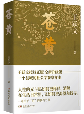 苍黄王跃文中国现当代文学