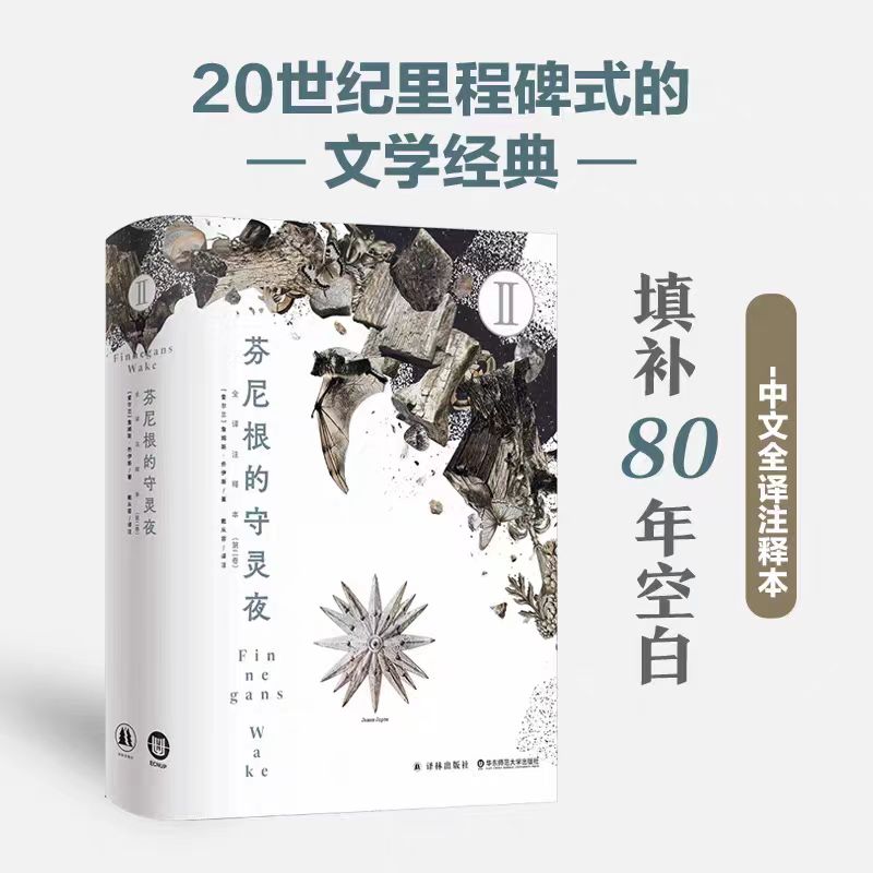 《芬尼根的守灵夜》(第二卷) 全译注释本 乔伊斯著 文学作品集尤利西斯同作者 译林出版社 新华正版书籍博库网