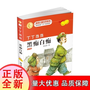 丁丁当当黑痴白痴 曹文轩经典作品 9-10-11-12岁小学生课外阅读书籍 经典儿童文学 中国少年儿童出版社