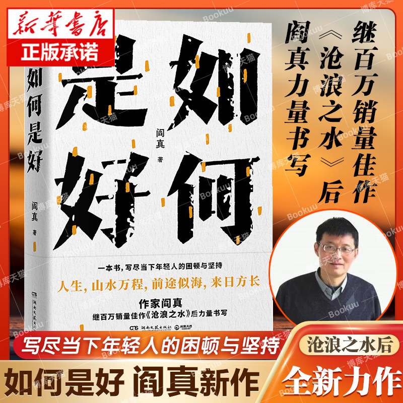 现货速发正版 如何是好 阎真 继《沧浪之水》之后全新力作 阎真新书作品集 现当代文学小说畅销书籍正版 中国文学励志成功学书籍_虎窝淘