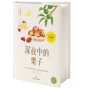 赠贴纸+信纸+书签 深夜中的栗子 小川糸著日本疗愈系代表作家山茶文具店闪闪发光的人生洋食小川同作者日本文学外国小说散文集书籍