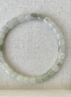 天然和田玉手串青花手串渐变多宝手串直切新中式简约国风百搭保真