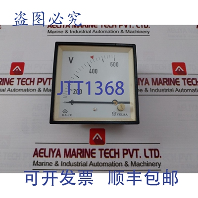 原装供应Celsa 电压表 0-600V 2K