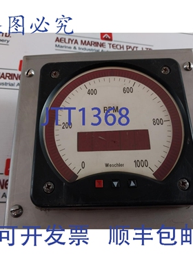 原装供应Weschler BG241 条形图仪表 24VDC 0-1000 RPM