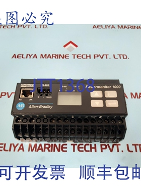 原装供应Allen-Bradley 1408-TR2A-Ent Powermonitor 1000