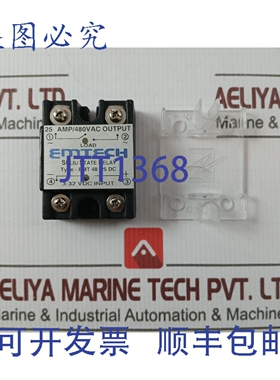 原装供应EMTECH EMT 48 25 直流固态继电器，3-32VDC 输入，25A /