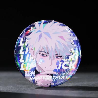 【正版官谷】BEMOE 时光代理人绚丽之日 FANCY DAY陆光马口铁徽章
