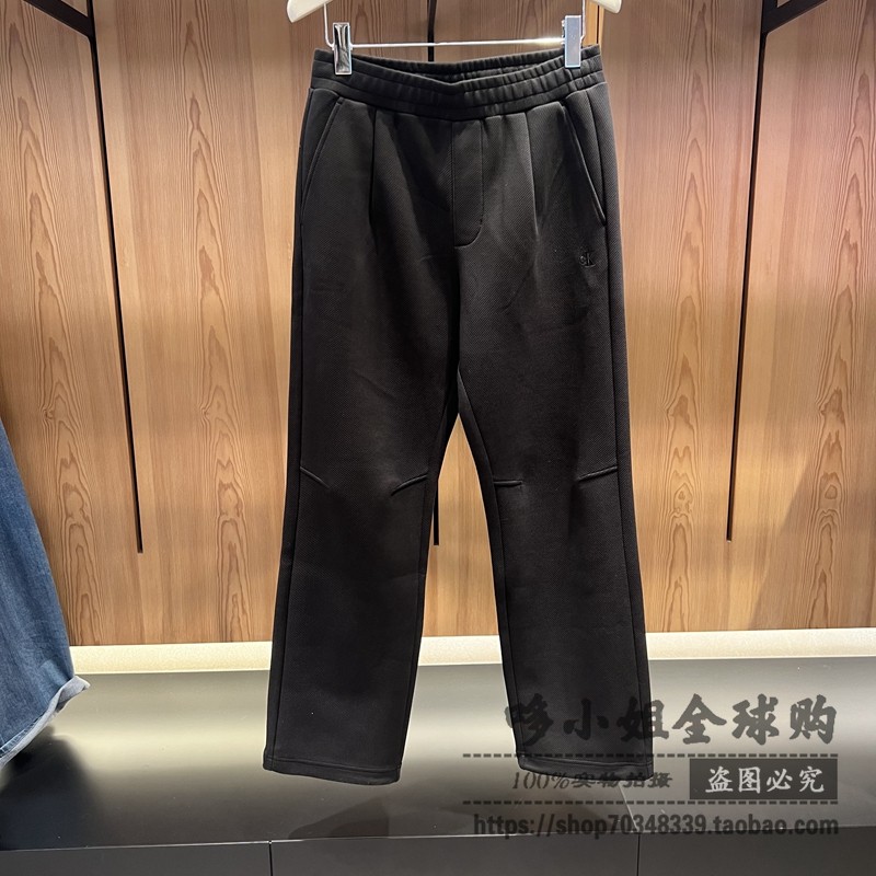 4RE003G国内代购CK Jeans26早春新款男士松紧腰边宽松直筒休闲裤