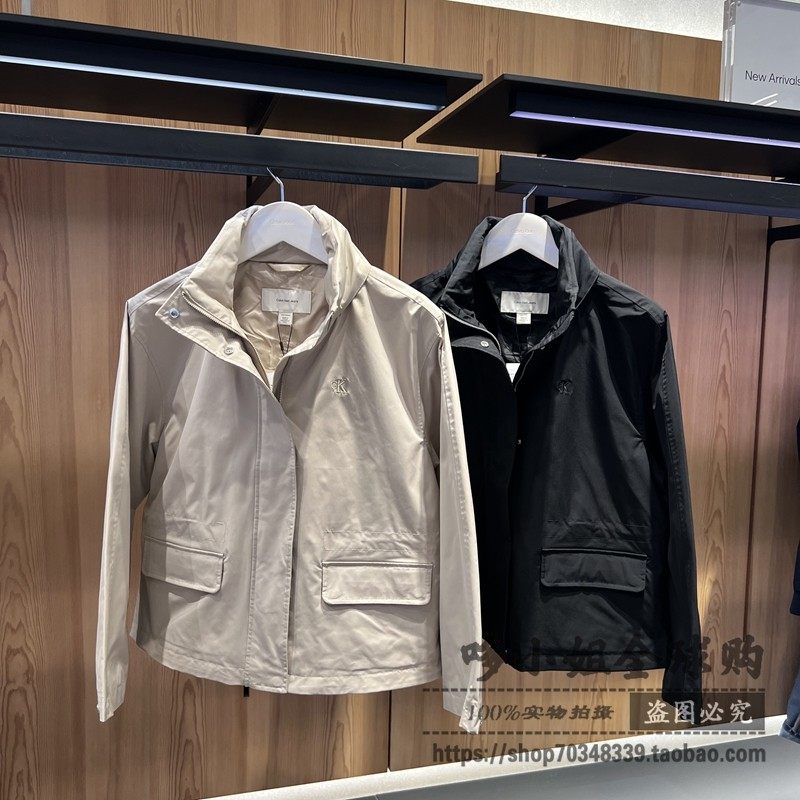 47F503G国内代购CK Jeans26春夏新款女士绣标连帽收腰休闲短外套,女装/女士精品,短外套,淘宝优惠券,粉丝福利购,淘宝优惠卷