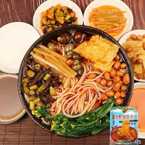 螺八方螺蛳粉337g*15袋广西特产正宗柳州螺丝粉多料包速食粉正品