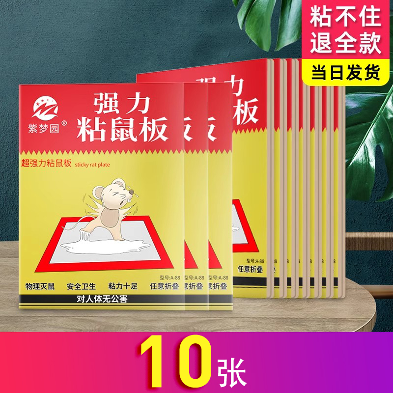超強力粘鼠板捉粘大老鼠貼沾膠