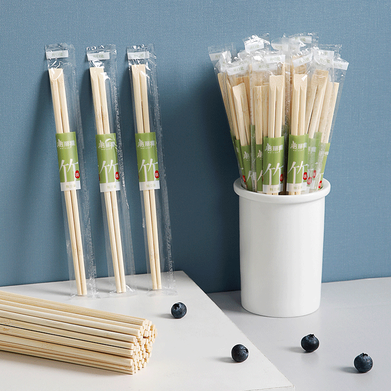 美丽雅一次性竹筷子外卖方便筷