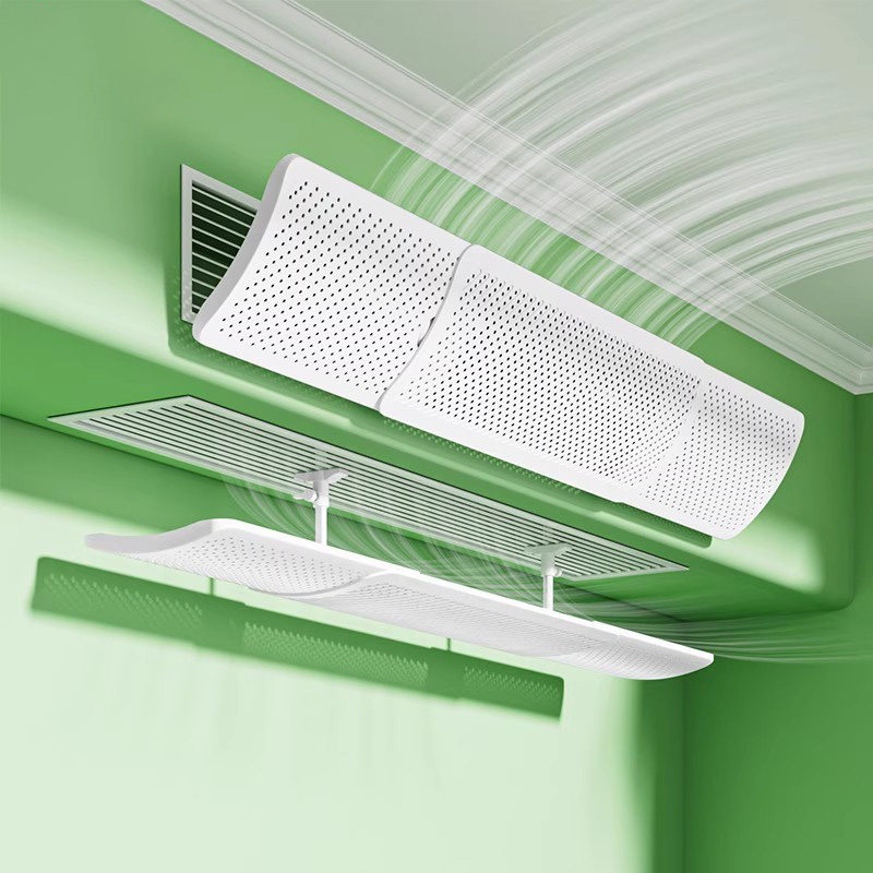 美丽雅中央空调出口风挡风板防直吹冷气2025新款坐月子遮导风罩帘,收纳整理,空调挡风板,淘宝优惠券,粉丝福利购,淘宝优惠卷