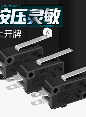微动开关行程微控限位压杆触碰按压门压开关micro switch ULCE