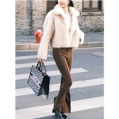 生哥家 秋冬氛围感加厚保暖女皮草外套 质感超赞 捡漏400 高货