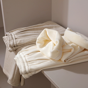 生哥家 捡漏279r的保暖神裤！女士高级感软糯加绒直筒休闲裤卫裤