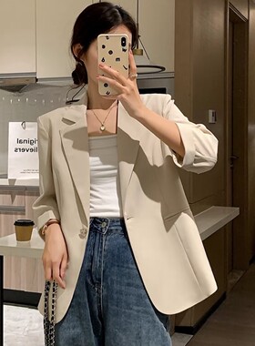 生哥家 这也太划算啦！捡漏300+的高级感女轻薄夏季西装外套西服