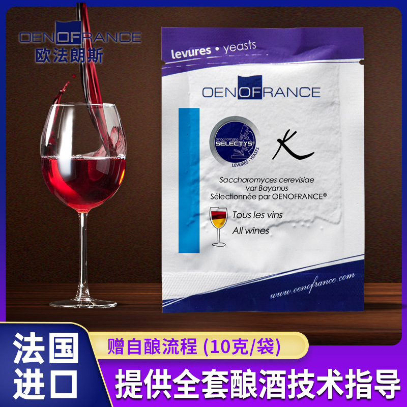 帝伯仕自酿葡萄酒酵母粉酒曲果酒冰酒酵母法国进口干红酿酒酵母