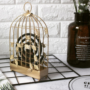 北欧复古铁艺蚊香架