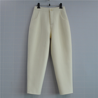 鸿思格休闲自然腰鸿思格双面垮裤