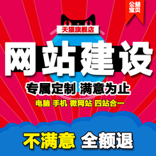 做网站建设seo优化企业商城网页制作app设计源码搭建开发仿站模板