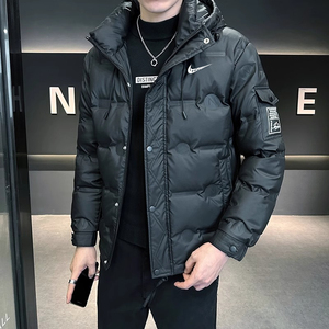 耐克顿羽绒服男士2024冬季新款加厚保暖短款休闲外套时尚防寒服潮