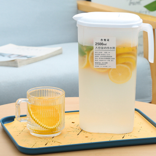 水瓶茶壶凉水壶 冰箱冷水壶塑料家用大容量凉杯扎壶耐高温凉水杯装