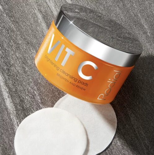 Rodial柔黛 维生素VC亮肤清洁棉片 痘肌修护清洁毛孔湿敷 50片