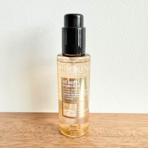 美国Redken all soft沙发柔顺滑蛋白粗硬毛躁 护发精油100ml发膜